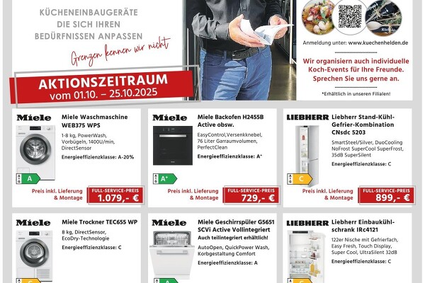 Anzeige Viertler GmbH Die Küchenhelden Rheingau Echo